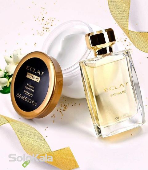 ست-زنانه-ادوتویلت-اکلت-فمه-و-کرم-بدن-اوریفلیم