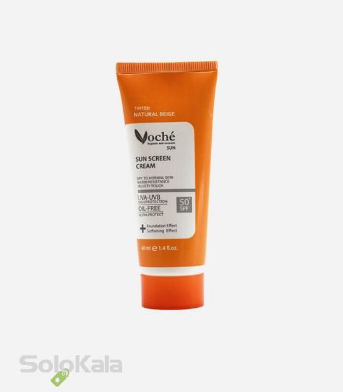 کرم-ضد-آفتاب-رنگ-بژ-طبیعی-وچه-spf50