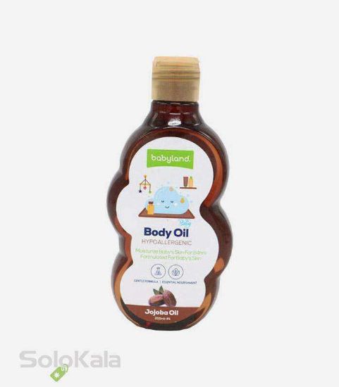 روغن-بچه-jojoba-oil-بیبی-لند-200میل