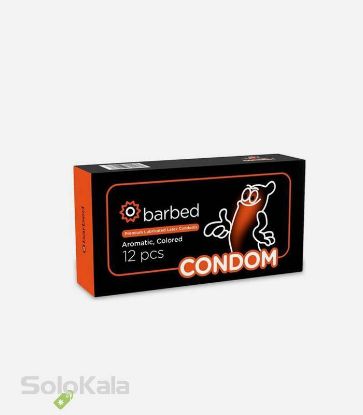کاندوم-12-تایی-خاردار-و-شیاردار-باربد-condom-barbed