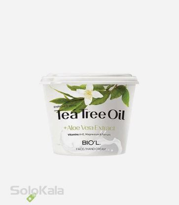 کرم-مرطوب-کننده-tea-tree-oil-بیول-کاسه-ای-حجم-250-میلی-لیتر