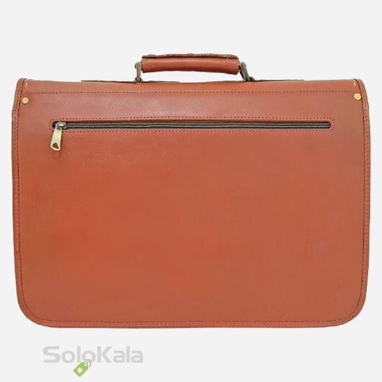 کیف اداری مردانه چرم طبیعی مدل SL8674 