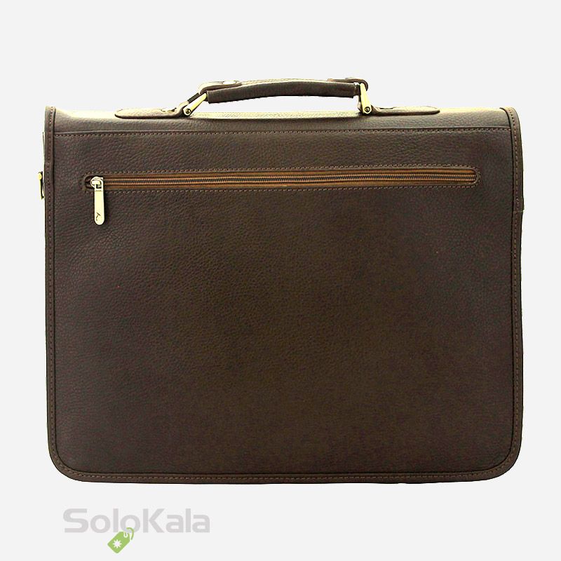 کیف اداری مردانه چرم طبیعی مدل SL5195