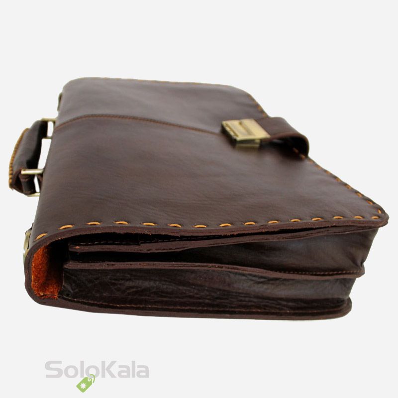 کیف اداری مردانه چرم طبیعی مدل SL8573