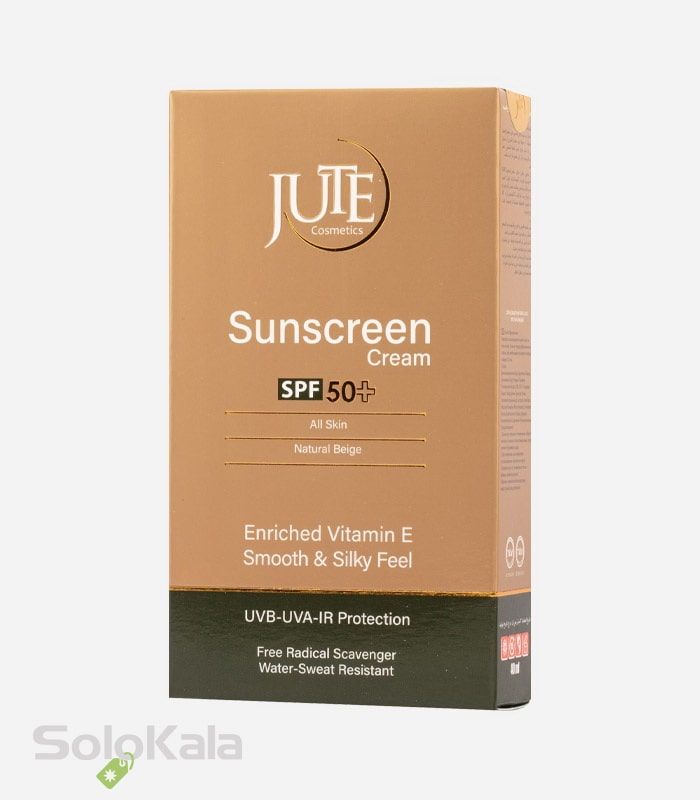 کرم ضد آفتاب بژ طبیعی ژوت SPF50