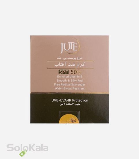 کرم ضد آفتاب بی رنگ ساشه ای ژوت SPF50