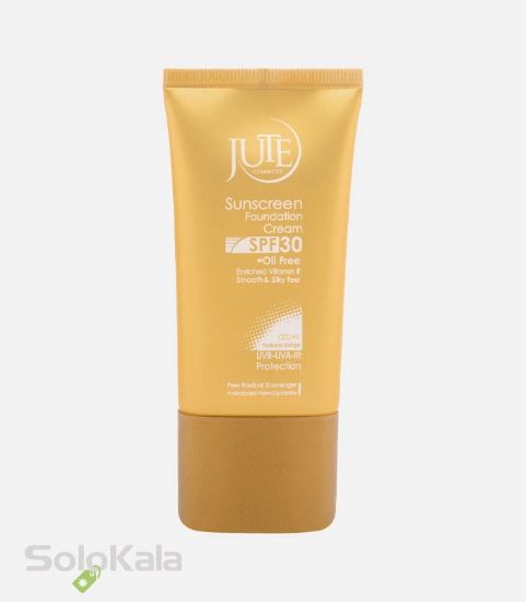 کرم پودر حاوی ضد آفتاب SPF 30 ژوت مناسب پوست چرب