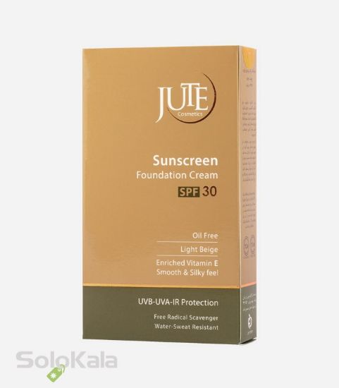 کرم پودر حاوی ضد آفتاب SPF 30 ژوت مناسب پوست چرب