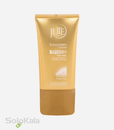 کرم ضد آفتاب رنگی SPF50 ژوت مناسب پوست چرب