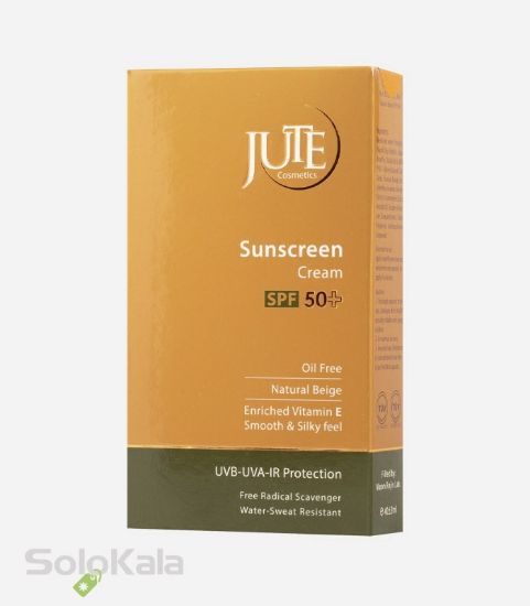 کرم ضد آفتاب رنگی SPF50 ژوت مناسب پوست چرب