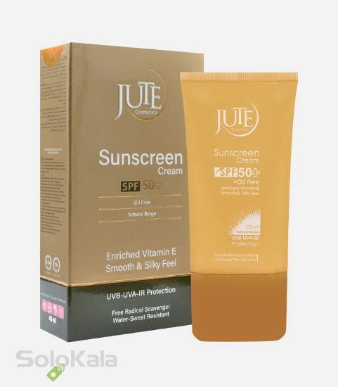 کرم ضد آفتاب رنگی SPF50 ژوت مناسب پوست چرب