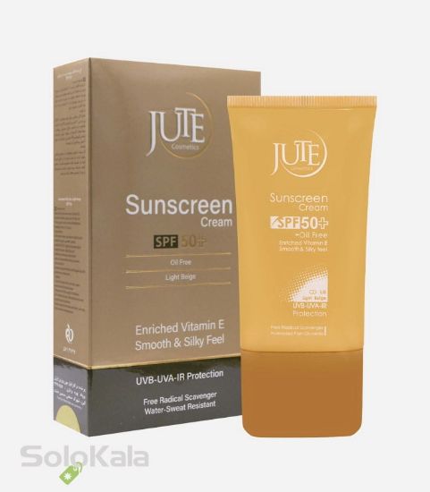 کرم ضد آفتاب رنگی SPF50 ژوت مناسب پوست چرب