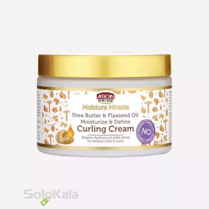 کرم حالت دهنده موی فر افریکن پراید مدل Curling Cream