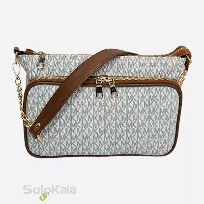 کیف رودوشی زنانه سه زیپ Michael Kors نمای روبرو کیف رودوشی زنانه سه زیپ Michael Kors نمای روبرو