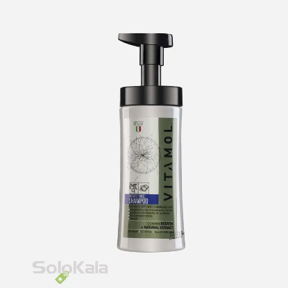 شامپو فری سولفات مخصوص موی خشک و آسیب دیده ویتامول - نمای اصلی محصول شامپو فری سولفات مخصوص موی خشک و آسیب دیده ویتامول - نمای اصلی محصول