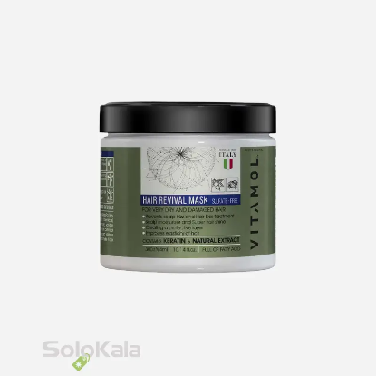 ماسک مو داخل حمام فری سولفات موی خشک و آسیب دیده ویتامول 300 میل