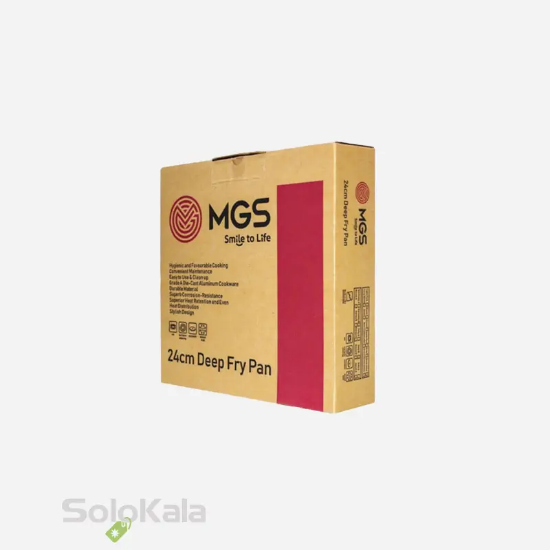 تابه گرانیتی تک دسته MGS مدل فورج سایز 24 - جعبه محصول