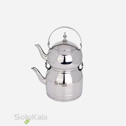 کتری و قوری لوله دار استیل 2.5 ليتری MGS مدل K41025