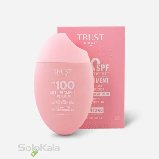 کرم ضدآفتاب SPF100 تراست مناسب انواع پوست