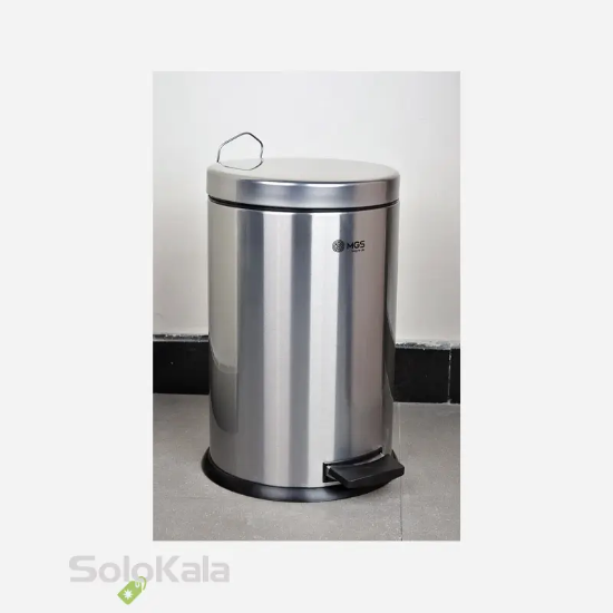 سطل زباله پدالی MGS مدل استیل کد Pb6022 - نمای دیگر محصول