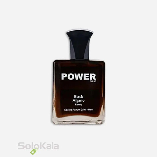 عطر جیبی مردانه پاور پالس مدل Black Afgano Family حجم 25 میل