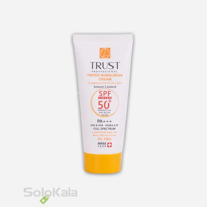 کرم ضد آفتاب و کنترل چربی تراست مناسب پوست مختلط تا چرب _ بژ طبیعی