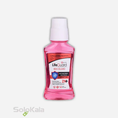 دهانشویه بزرگسال حساس لایف گارد مدل Red Guard