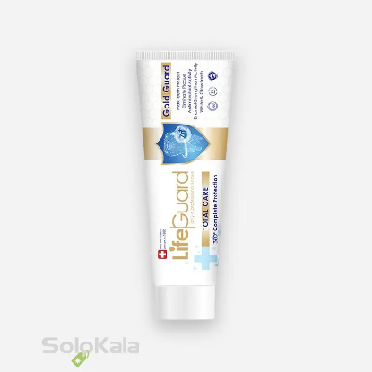 خمیر دندان توتال لایف گارد مدل Gold Guard