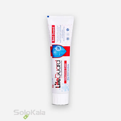 خمیر دندان حساس لایف گارد مدل Red Guard