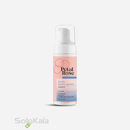 فوم شستشوی صورت پتال رز مناسب پوست خشک