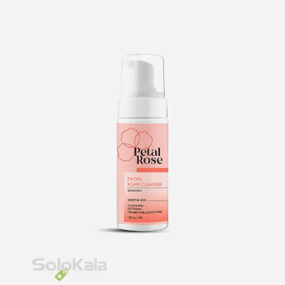 فوم شستشوی صورت پتال رز مناسب پوست نرمال