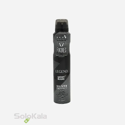 اسپری بدن مردانه نانو فیکورس مدل Mont blance legend