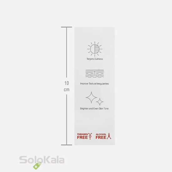 سرم پوست اورموس مدل لاکتیک اسید 10% + هیالورونیک اسید - نمای اندازه محصول