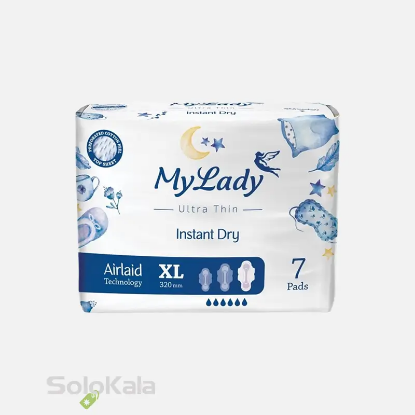 نوار بهداشتی مای لیدی اولترا خیلی نازک همیشه خشک بسیار بزرگ