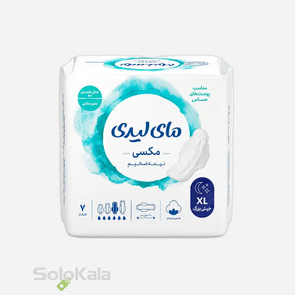 نوار بهداشتی مای لیدی مکسی نیمه ضخیم به نرمی ابریشم خیلی بزرگ