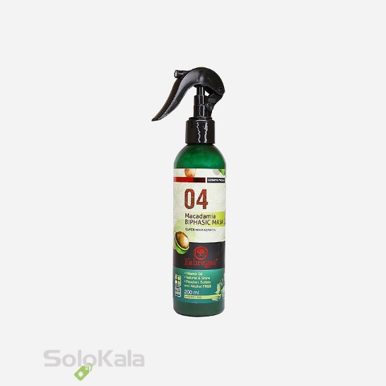ماسک مو دوفاز کراتینه فابریگاس مدل ماکادمیا حجم 200 میل