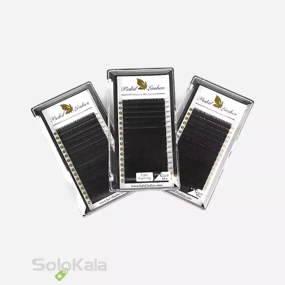 پالت مژه فست فن Babil Lashes سایز 14 میل ضخامت 0.07 فرمژه cc