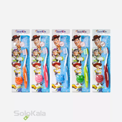 مسواک کودک اسپارکل مدل S14 با برس نرم