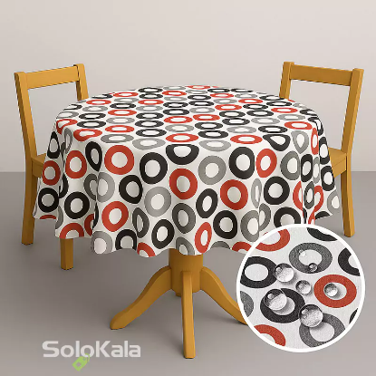 رومیزی آشپزخانه اوزکندیم سایز گرد مدل oz13403 - طراحی هوش مصنوعی