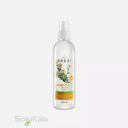 تونر پاک کننده صورت عارضی مدل بابونه مناسب پوست‌های آسیب دیده و حساس
