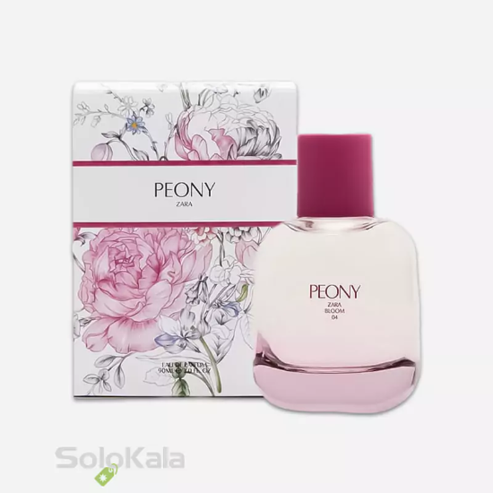 ادکلن زنانه زارا مدل Peony حجم 100 میل - همراه با جعبه