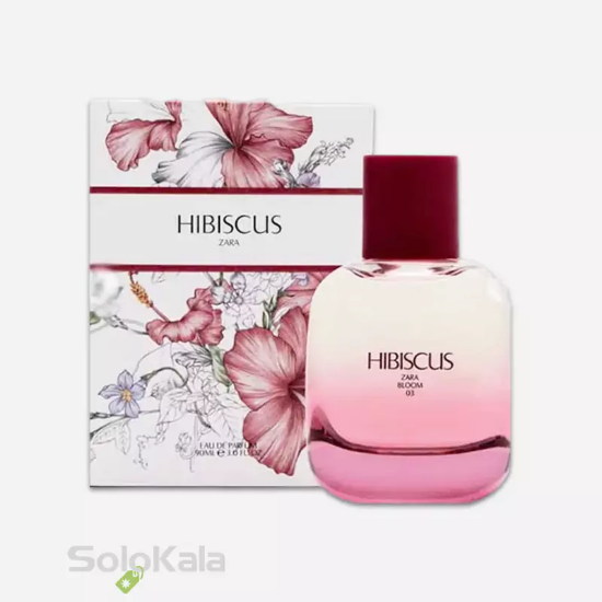 ادکلن زنانه زارا مدل HIBISCUS حجم 100 میل - همراه جعبه