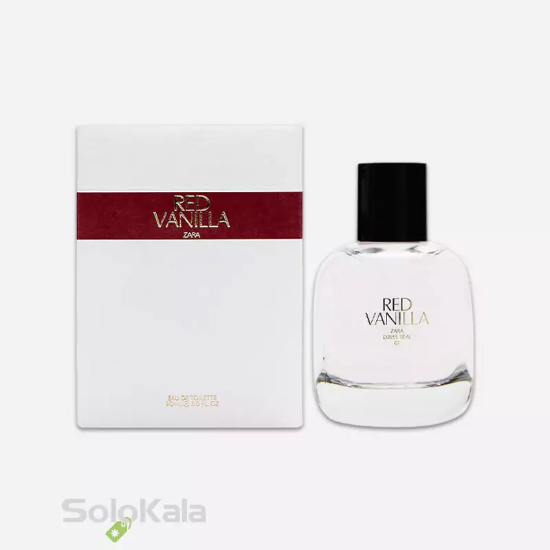 ادکلن زنانه زارا مدل Red Vanilla حجم 100 میل - همراه با جعبه