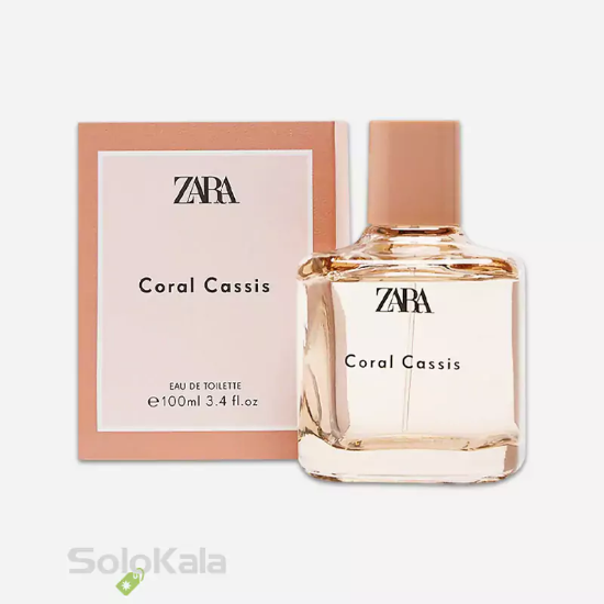 ادکلن زنانه زارا مدل  Cassis zara حجم 100 میل - همراه با جعبه
