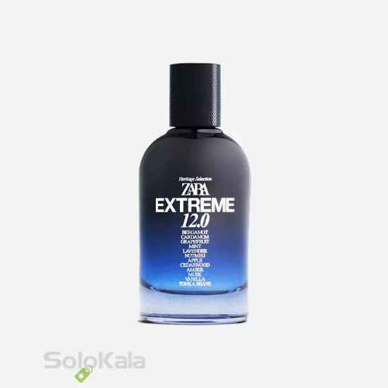 ادکلن مردانه زارا مدل extreme 12 حجم 100 میل
