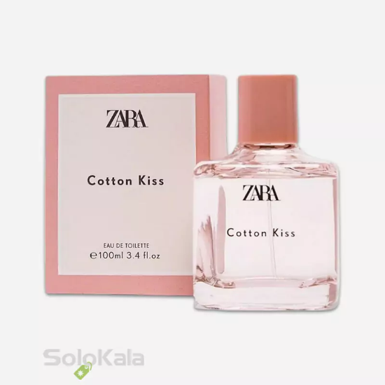 ادکلن زنانه زارا مدل Cotton Kiss حجم 100 میل - همراه با جعبه