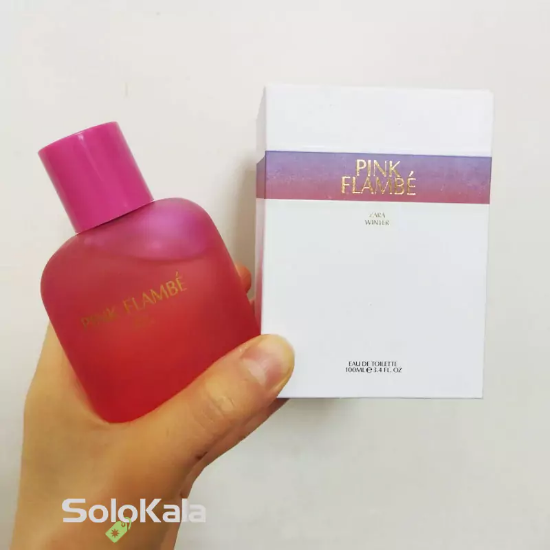 ادکلن زنانه زارا مدل Pink Flambe حجم 100 میل