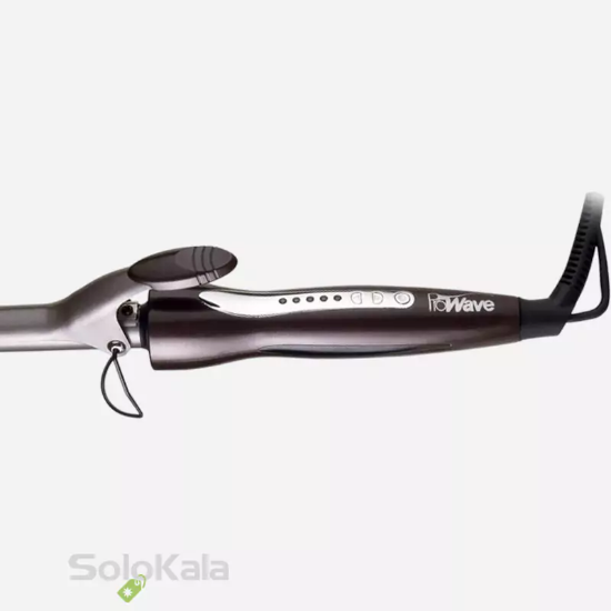 فر کننده مو آرگان 19 میلی متری پروویو مدل PW-4116 - نمای نزدیک نمایشگر