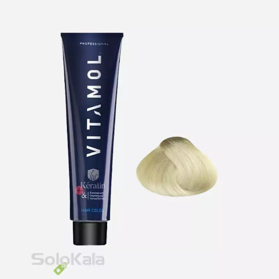 رنگ مو بلوند زیتونی خیلی خیلی روشن شماره 10.3 ویتامول