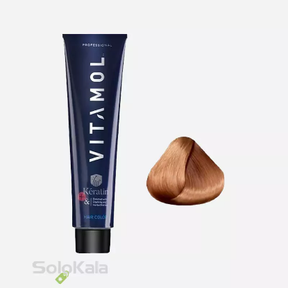 رنگ مو بلوند نسکافه ای شماره 7.7 ویتامول